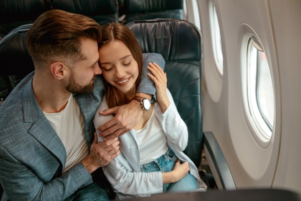 The flight attendant claims he busts people trying to join the mile-high club at least once a year. Friends Stock – stock.adobe.com