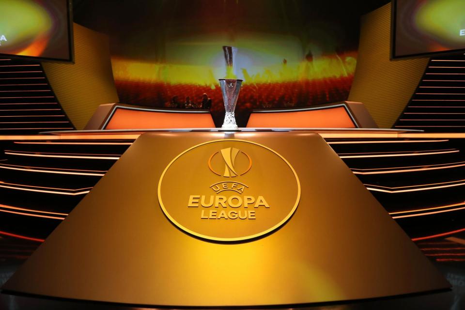 The Europa League trophy will be lifted in Lyon in May: AFP/Getty Images