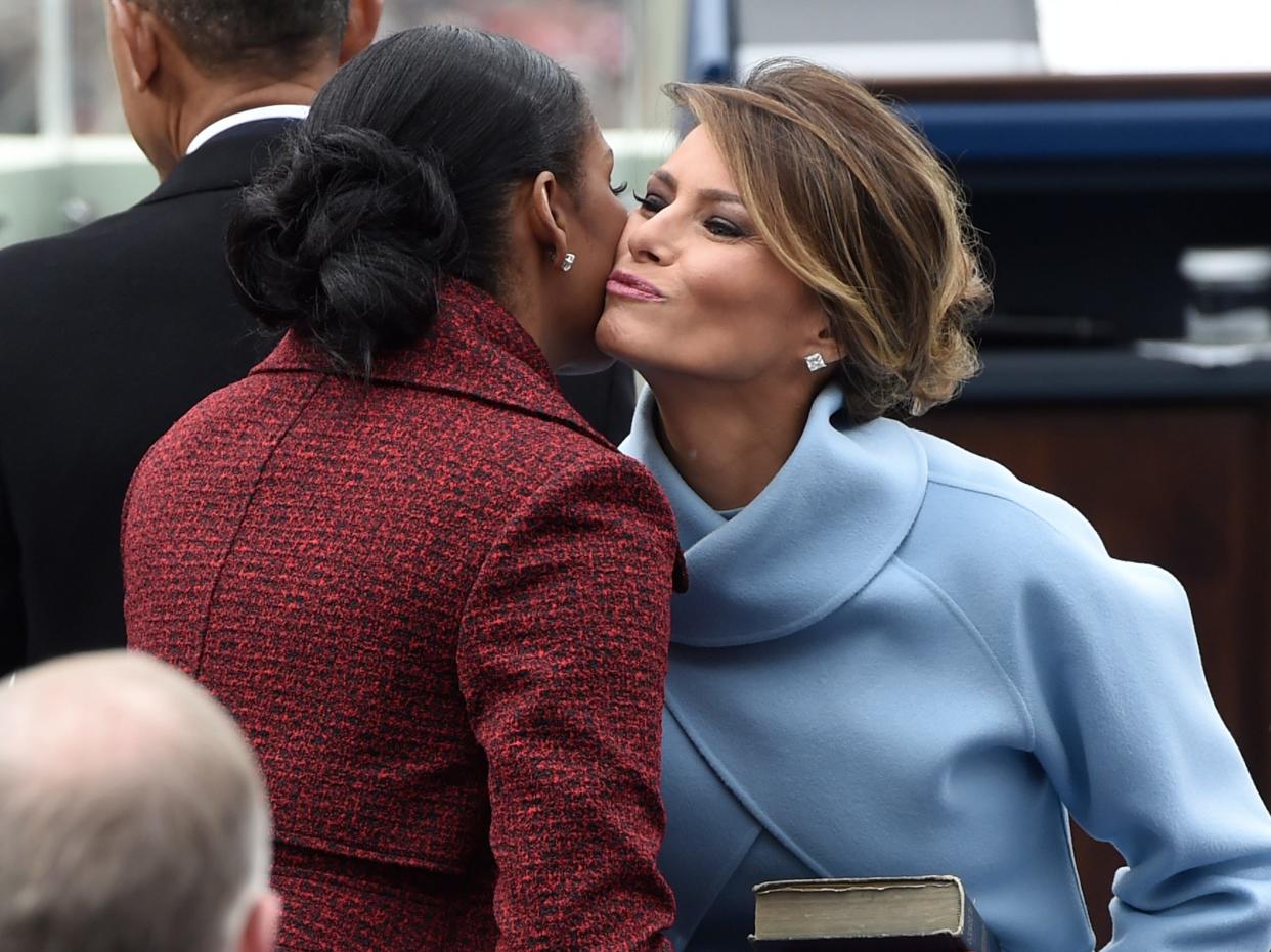 Michelle Obama Melania Trump