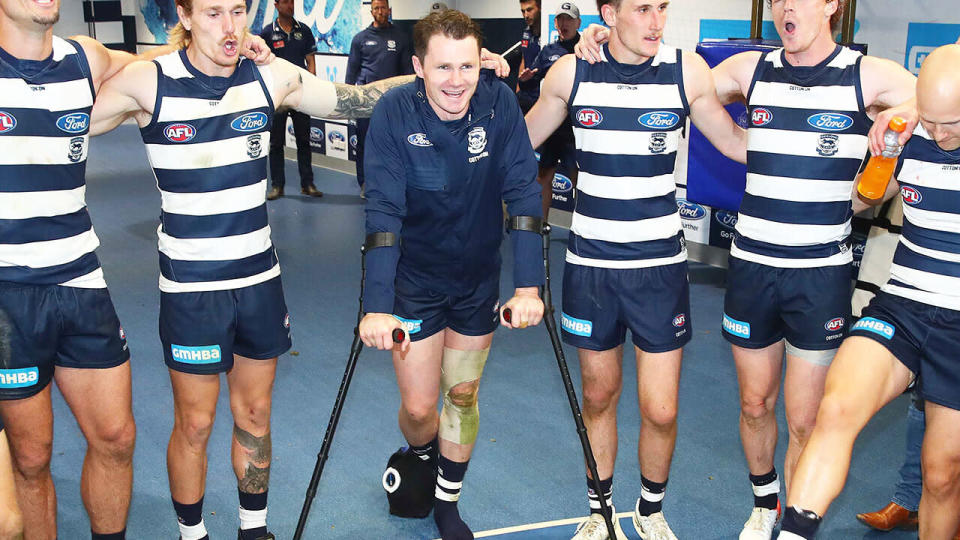 Dangerfield had already injured his ankle earlier this season.