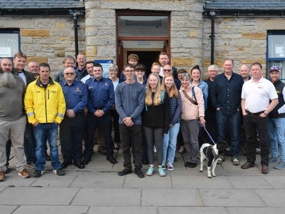 Volunteers from Stromness RNLI (RNLI/PA)