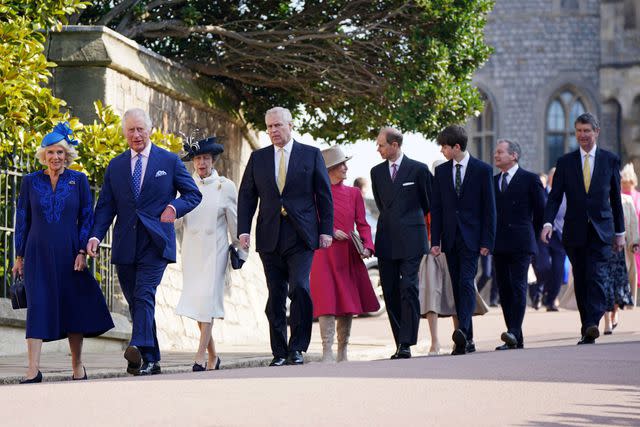 YUI MOK/POOL/AFP via Getty Royal family at Easter