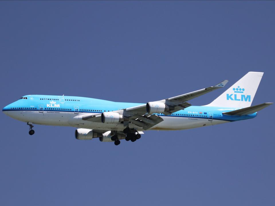 KLM Royal Dutch Airlines Boeing 747