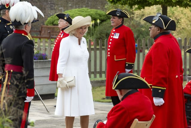 Royal visit to the Royal Hospital Chelsea