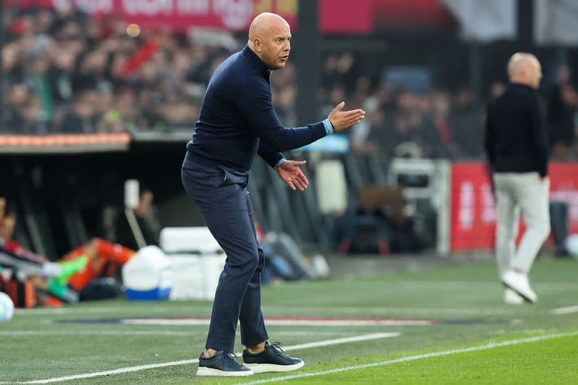 Slot enjoyed one of the Eredivisie's best defenses at Feyenoord