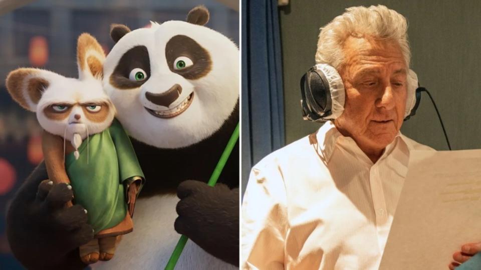 Dustin Hoffman voices Master Shifu in "Kung Fu Panda 4" (Universal/DreamWorks)