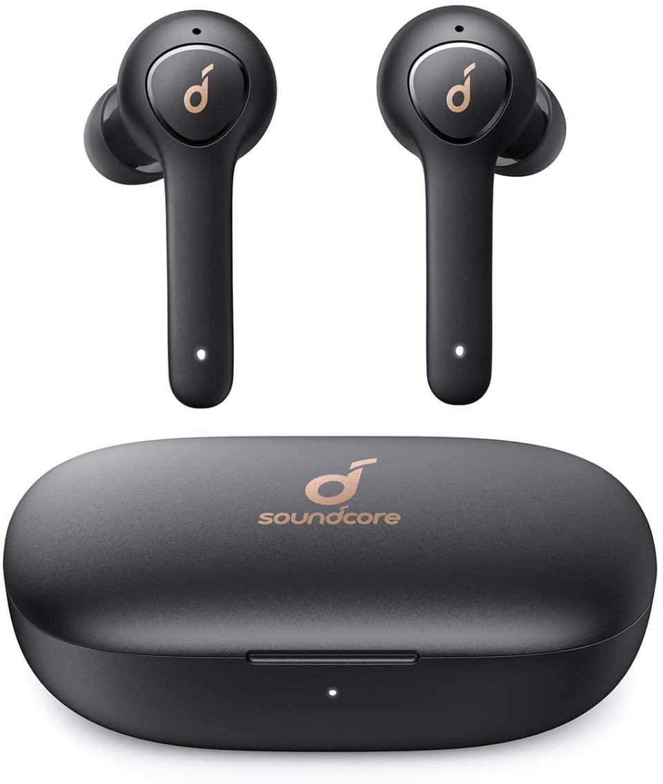 These affordable wireless earbuds are a top pick even at regular price, and as soon as they went on sale readers were quick to add them to cart, making them the second-most purchased item of the month. <br><em><strong>SHOP IT: </strong></em><a href="https://amzn.to/3osB9E4" rel="nofollow noopener" target="_blank" data-ylk="slk:Amazon, $50 (originally $70);elm:context_link;itc:0;sec:content-canvas" class="link "><em><strong>Amazon, $50 (originally $70)</strong></em></a>