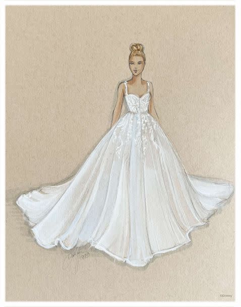 The 2023 Disney's Fairy Tale Weddings collection - Photo 6 of 14