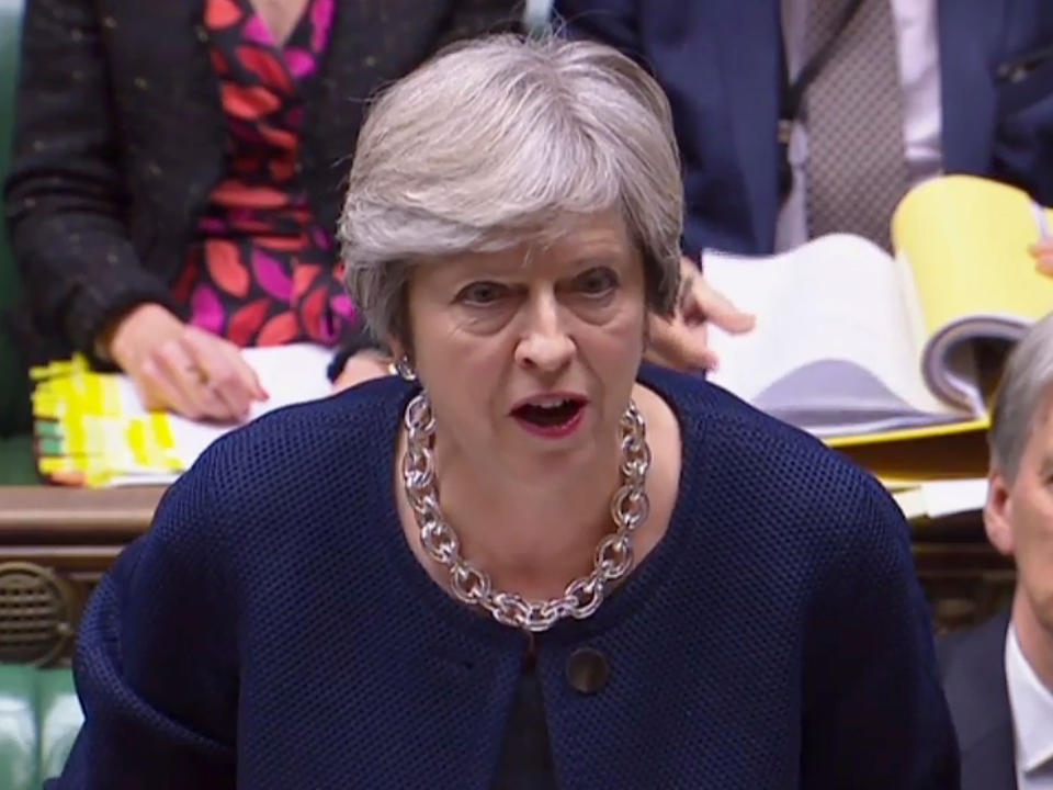 PMQs - as it happened: Theresa May announces major U-turn on housing benefit cap