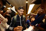 <p>Chelsea FC’s record signing Alvaro Morata has arrived in Singapore on Saturday and is expected to make his club debut at the 2017 International Champions Cup Singapore (ICC SG). </p>