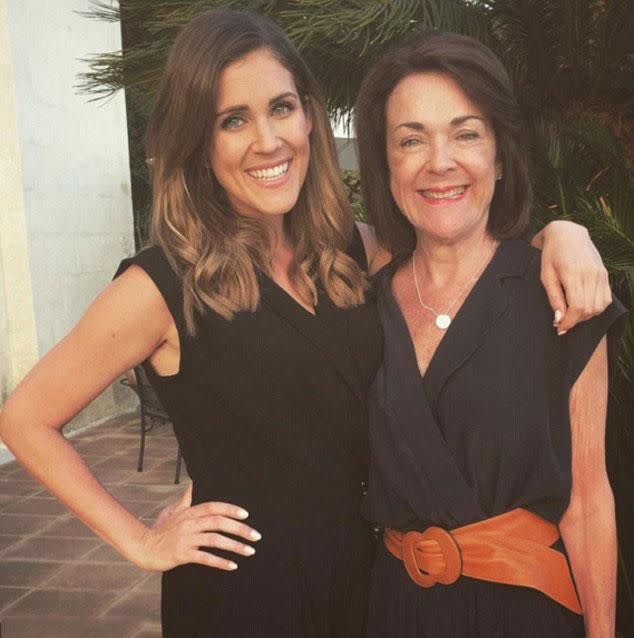 The reality star opened up about her mother's loss. Source: Instagram