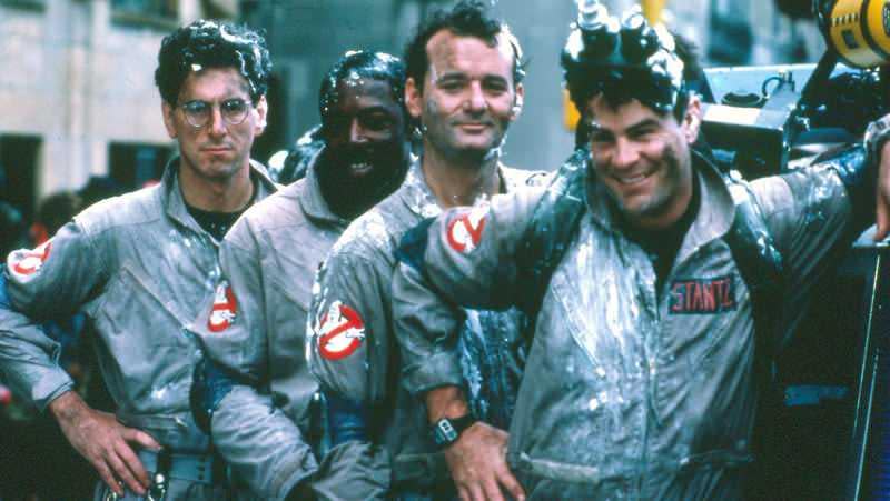 Ghostbusters cast Harold Ramis, Ernie Hudson, Bill Murray and Dan Akroyd