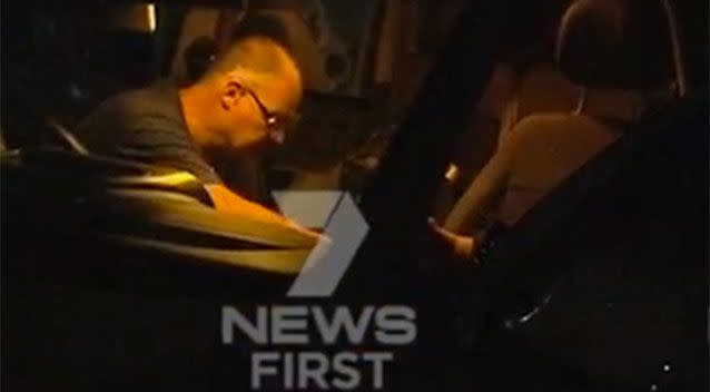 Police searched Mr Assaad's home and car in a late-night raid on Thursday. Source: 7News