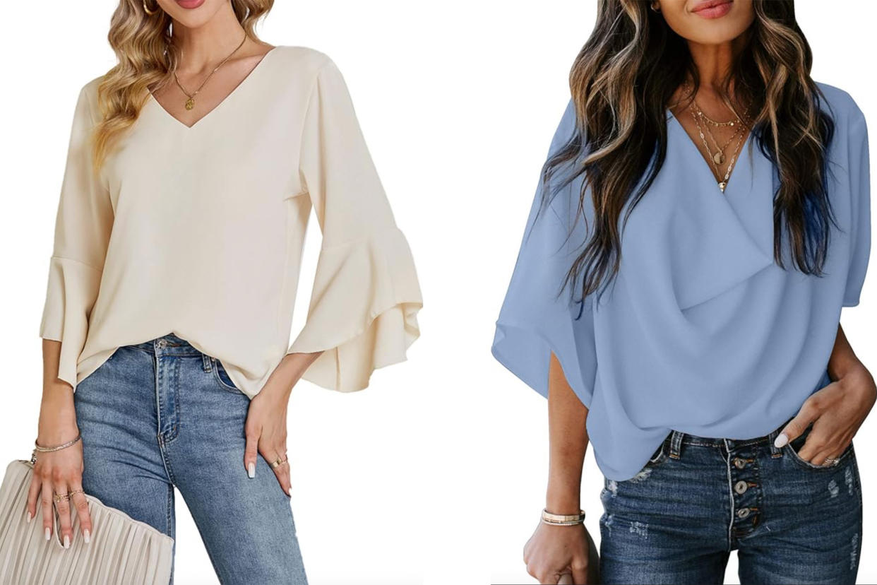 Chic transitional tops