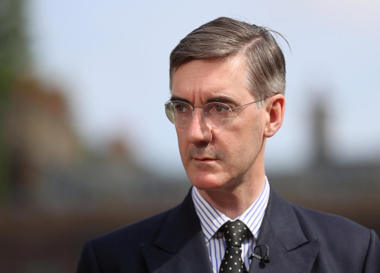 Jacob Rees-Mogg’s European Research Group says it has a proposal for the Northern Ireland Border issue. Photo: Reuters