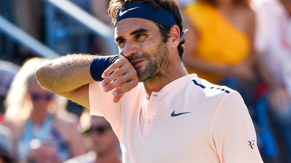 Roger Federer. Pic: Getty