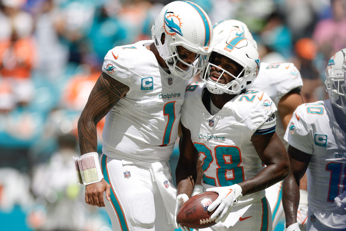 Dolphins' Brandon Jones updates return from injury. And Achane