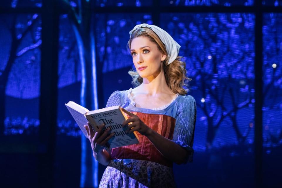 <div class="inline-image__caption"><p>Briga Heelan as Cinderella in 'Once Upon a One More Time.'</p></div> <div class="inline-image__credit">Matthew Murphy</div>