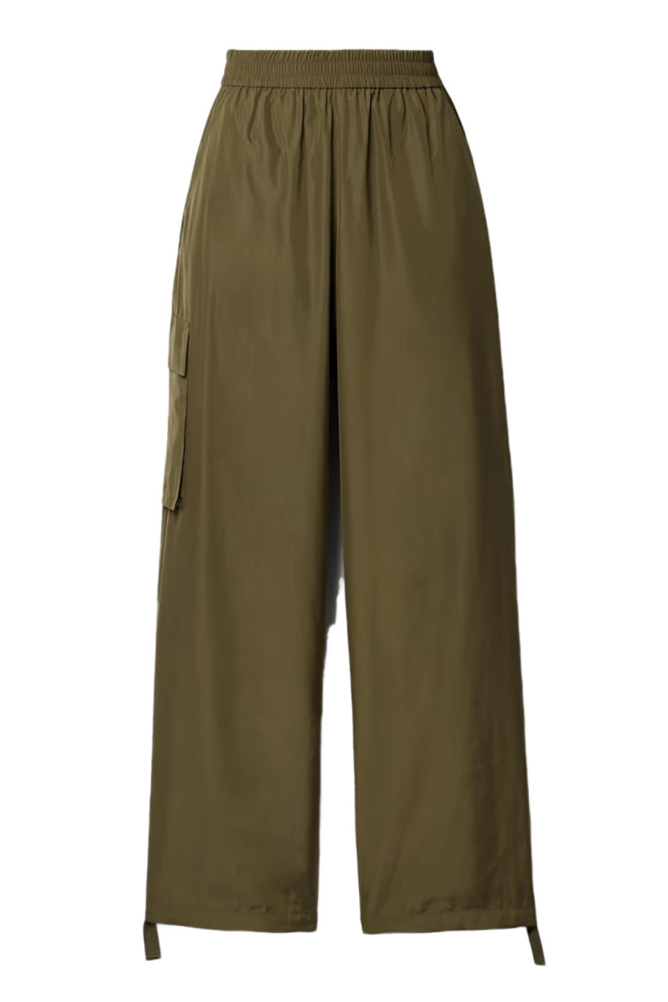 Tibi Shell Wide-Leg Pants