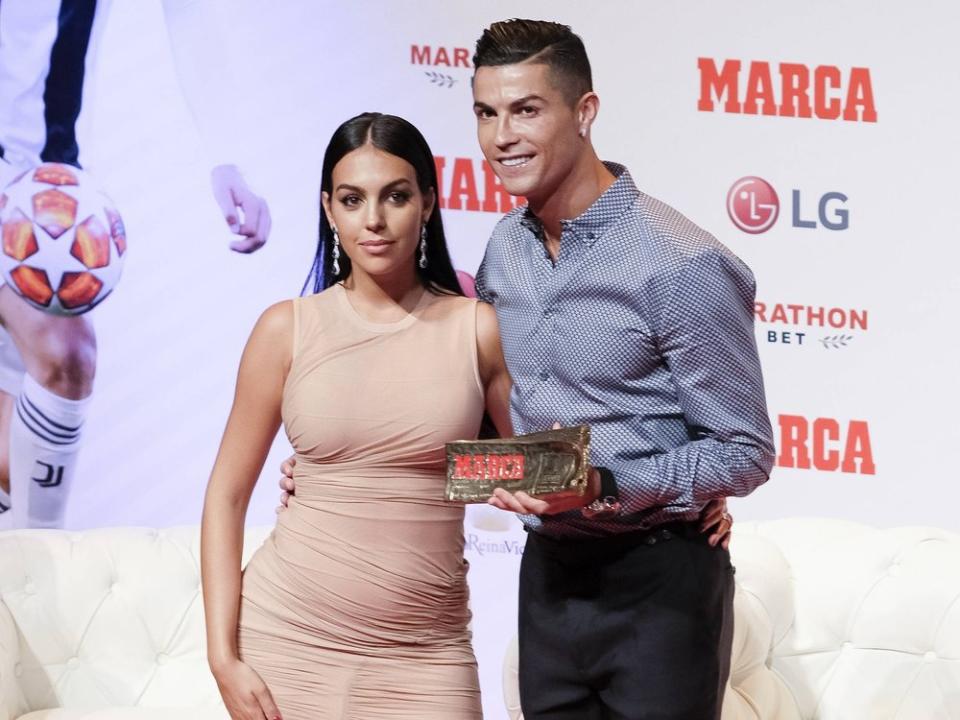 Cristiano Ronaldo und Georgina Rodriguez erwarten derzeit Zwillinge. (Bild: imago/ZUMA Press)