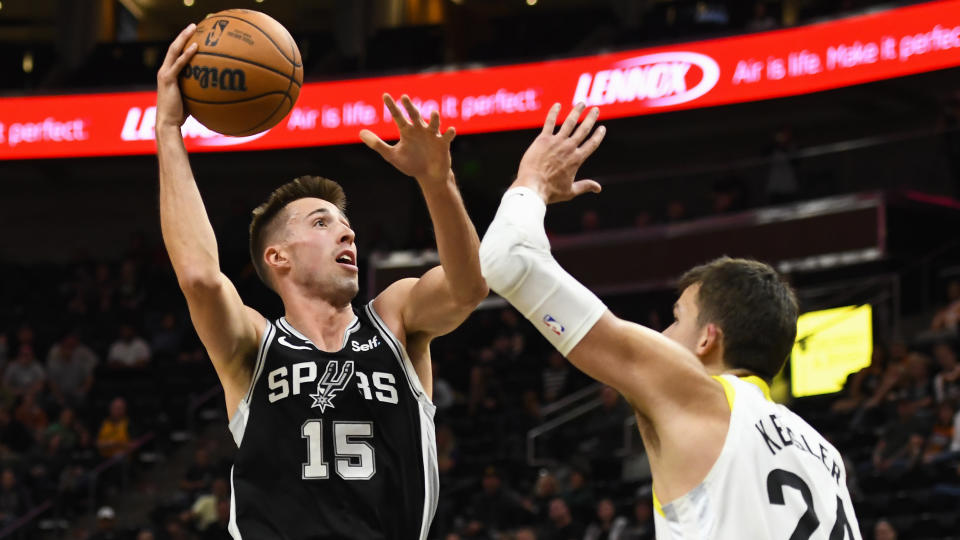 The Raptors are adding former Spur Joe Wieskamp to the mix. (Getty)