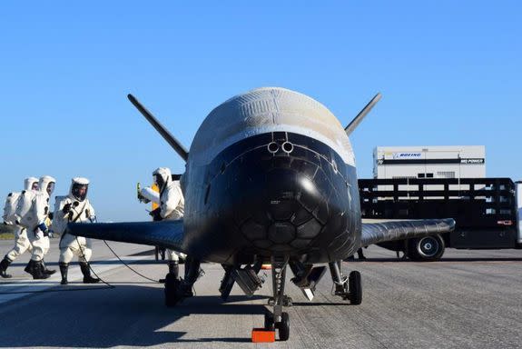 The X-37B.