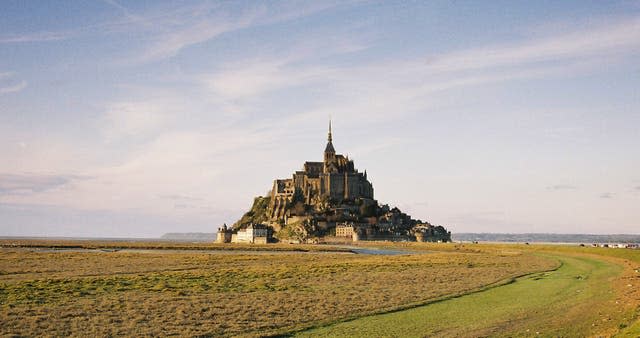 Mont St Michel, on the north coast of France (Martin Keene/PA)