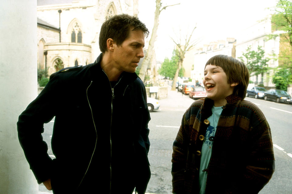 About a Boy, starring Hugh Grant and Nicholas Hoult, released in 2002.