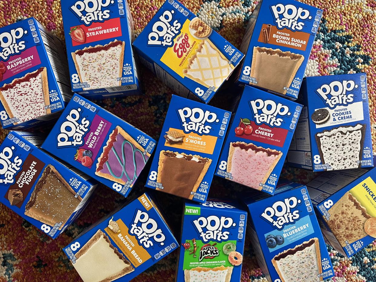 13 different types of pop tarts