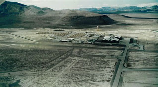 The restricted and secret Area 51. Source: Nevada Aerospace Hall of Fame