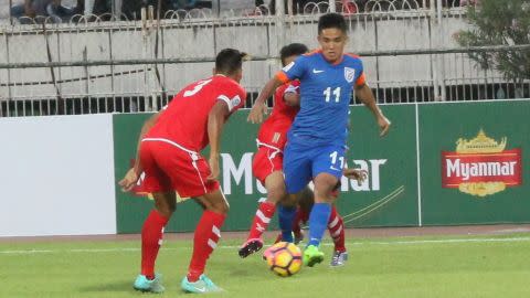 Myanmar India Asian Cup Qualification 2017