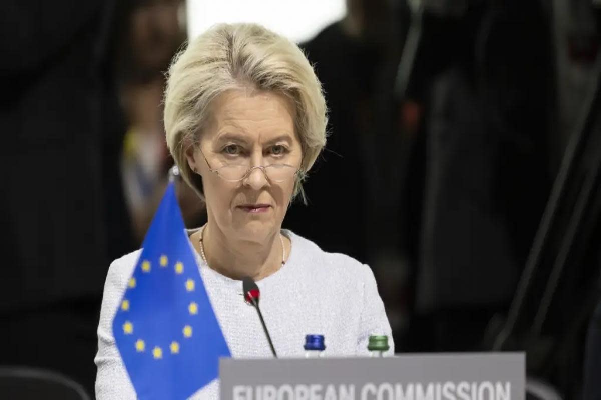 European Commission president Ursula von der Leyen <i>(Image: Alessandro Della Valle Keystone via AP)</i>