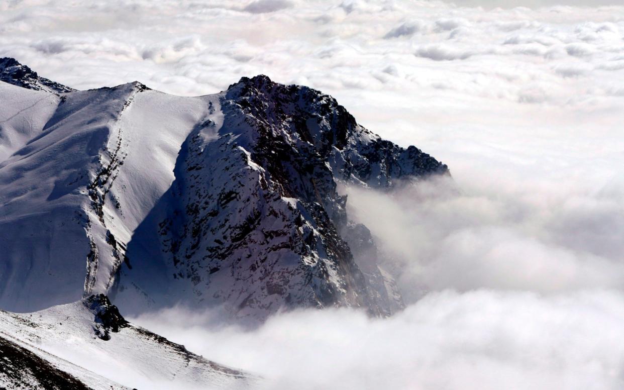 The Tochal mountain near Tehran, Iran - ABEDIN TAHERKENAREH/EPA-EFE/Shutterstock