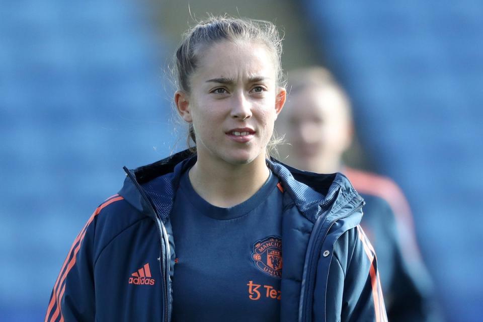 Maya Le Tissier has been named in England’s squad for the upcoming friendlies  (Manchester United via Getty Imag)