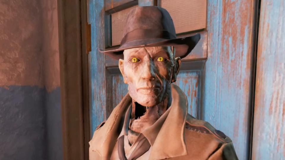 Nick Valentine in Fallout 4