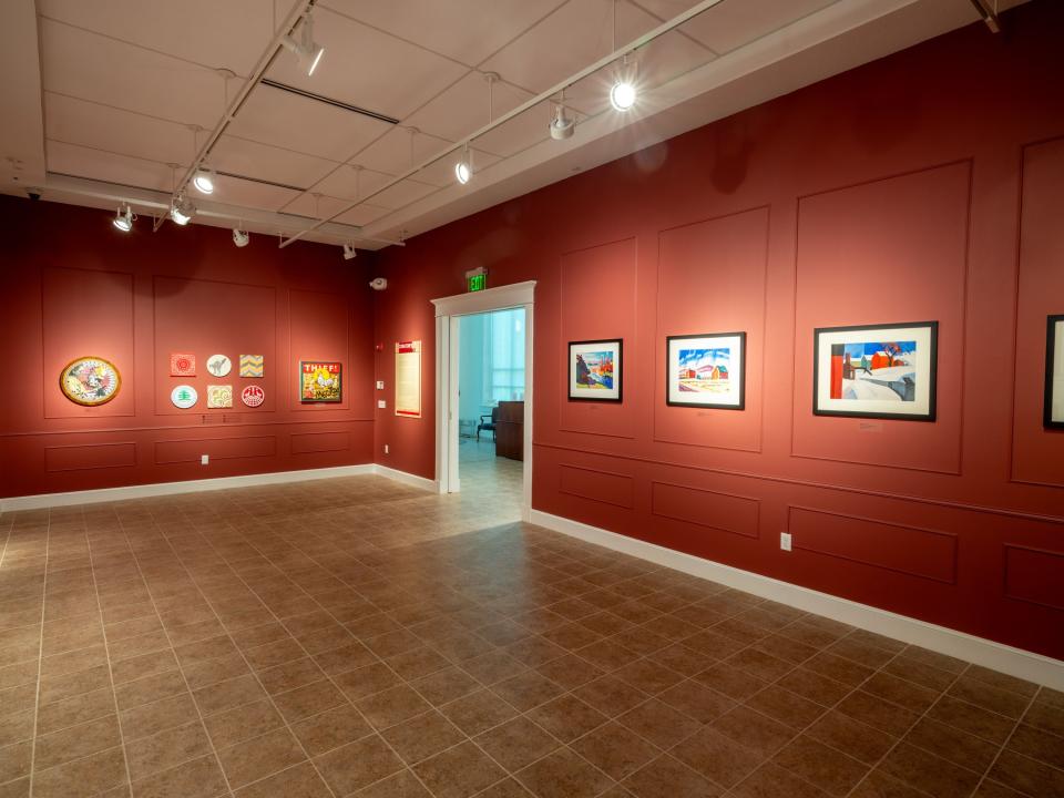 Stetson University’s Hand Art Gallery, “The Beauty of Politics: Oscar Bluemner and Luca Molnar,