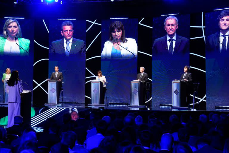 Debate Presidencial 2023 en Santiago del Estero.