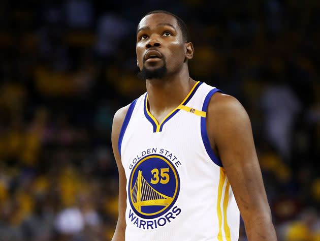 Kevin Durant was spectacular in Game 2. (Getty Images)