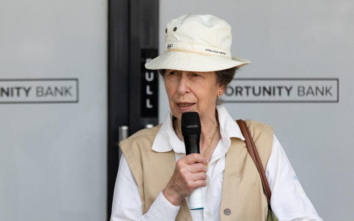 It is understood that Princess Anne took advice about the threat of Ebola before embarking on the four-day visit but decided to press ahead - Luke Dray/OPPORTUNITY INTERNATIONAL UK