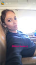 <p>Jennifer Lopez gave followers a quick glimpse into her lux life, as she snapped a selfie while headed to Miami to hang with beau Alex Rodriguez at the MLB All-Star Game festivites. (Photo: <a rel="nofollow noopener" href="https://www.instagram.com/p/BWRBdMZFOoJ/?taken-by=jlo" target="_blank" data-ylk="slk:Jennifer Lopez via Instagram;elm:context_link;itc:0;sec:content-canvas" class="link ">Jennifer Lopez via Instagram</a>) </p>