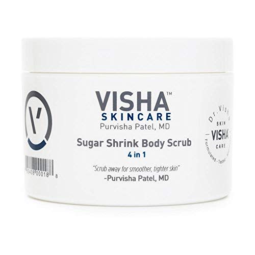 7) Visha Skincare Sugar Shrink Body Scrub