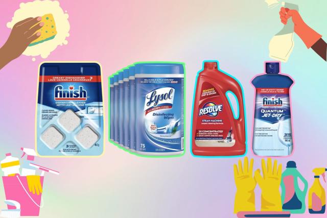 is having a massive sale on cleaning and laundry essentials