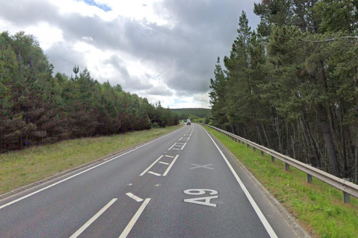 The accident happed on the A9 <i>(Image: Google)</i>