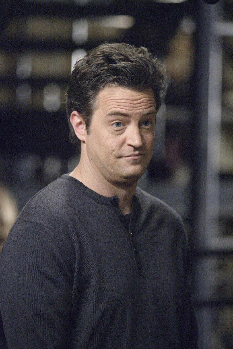 Closeup of Matthew Perry