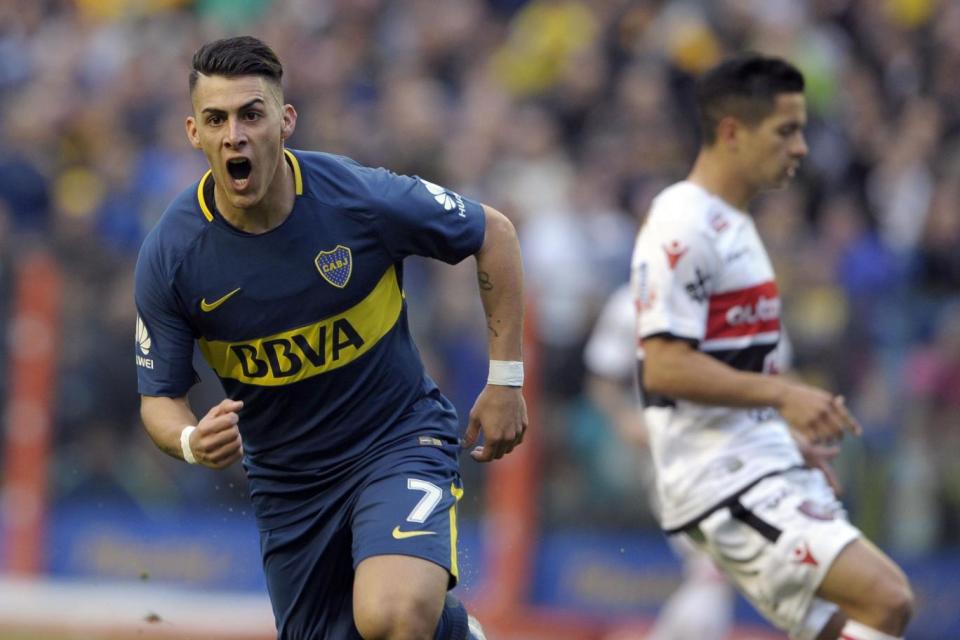 Wing wonder: Cristian Pavon (AFP/Getty Images)