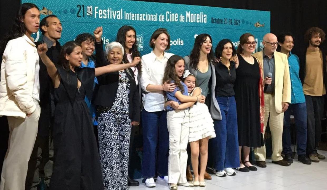 Presentación de 'Tótem' en el Festival Internacional de Cine de Morelia