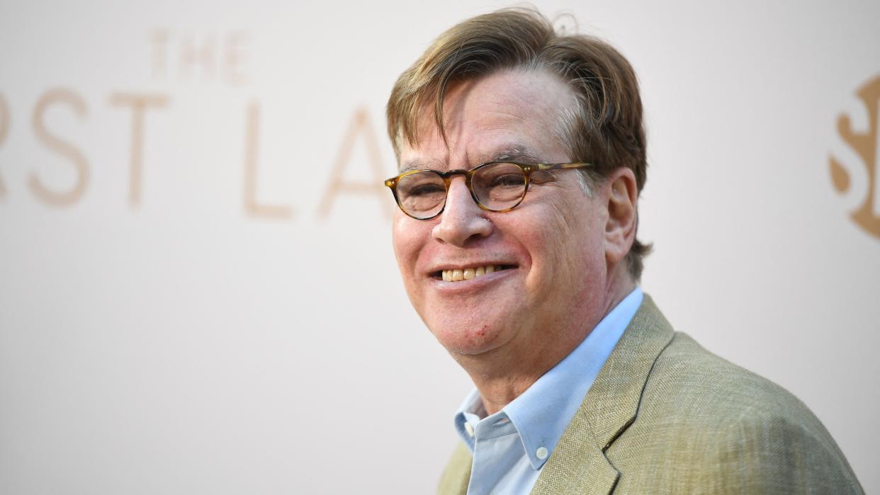  Aaron Sorkin at the premiere of 'The First Lady'. 