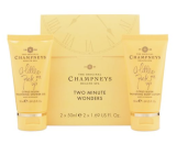 <p>Bring the spa right to someone’s doorstep with this cute Champneys set. <a rel="nofollow noopener" href="http://www.boots.com/en/Champneys-Two-Minute-Wonders_1892452/" target="_blank" data-ylk="slk:Boots, £5;elm:context_link;itc:0;sec:content-canvas" class="link "><i>Boots, £5</i></a> </p>