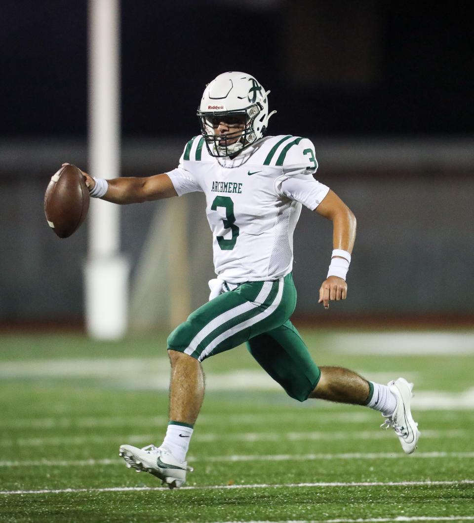 Archmere QB Miles Kempski guides an attack that has helped the Auks win six straight games.