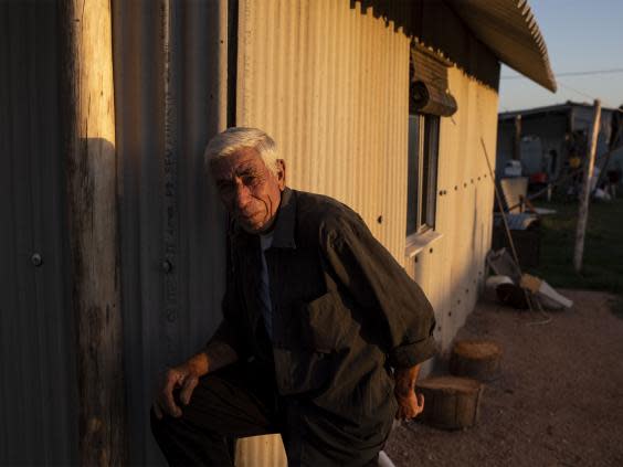 Rocha at his home in La Coronilla, Uruguay (The Washington Post)